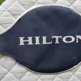 Hilton vintage collector's mascot racket