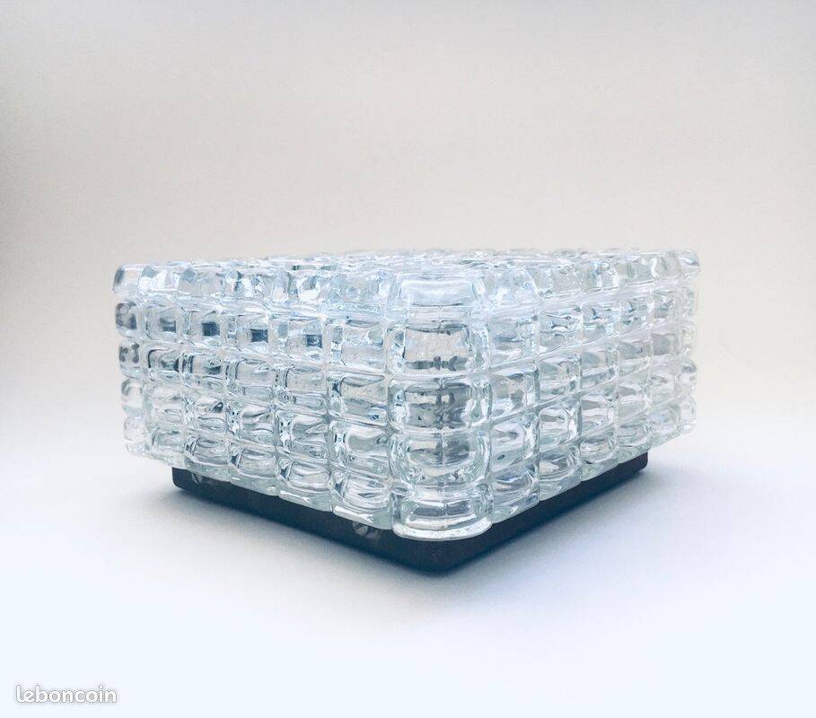 Wall Light in Glass by Erco Leuchten