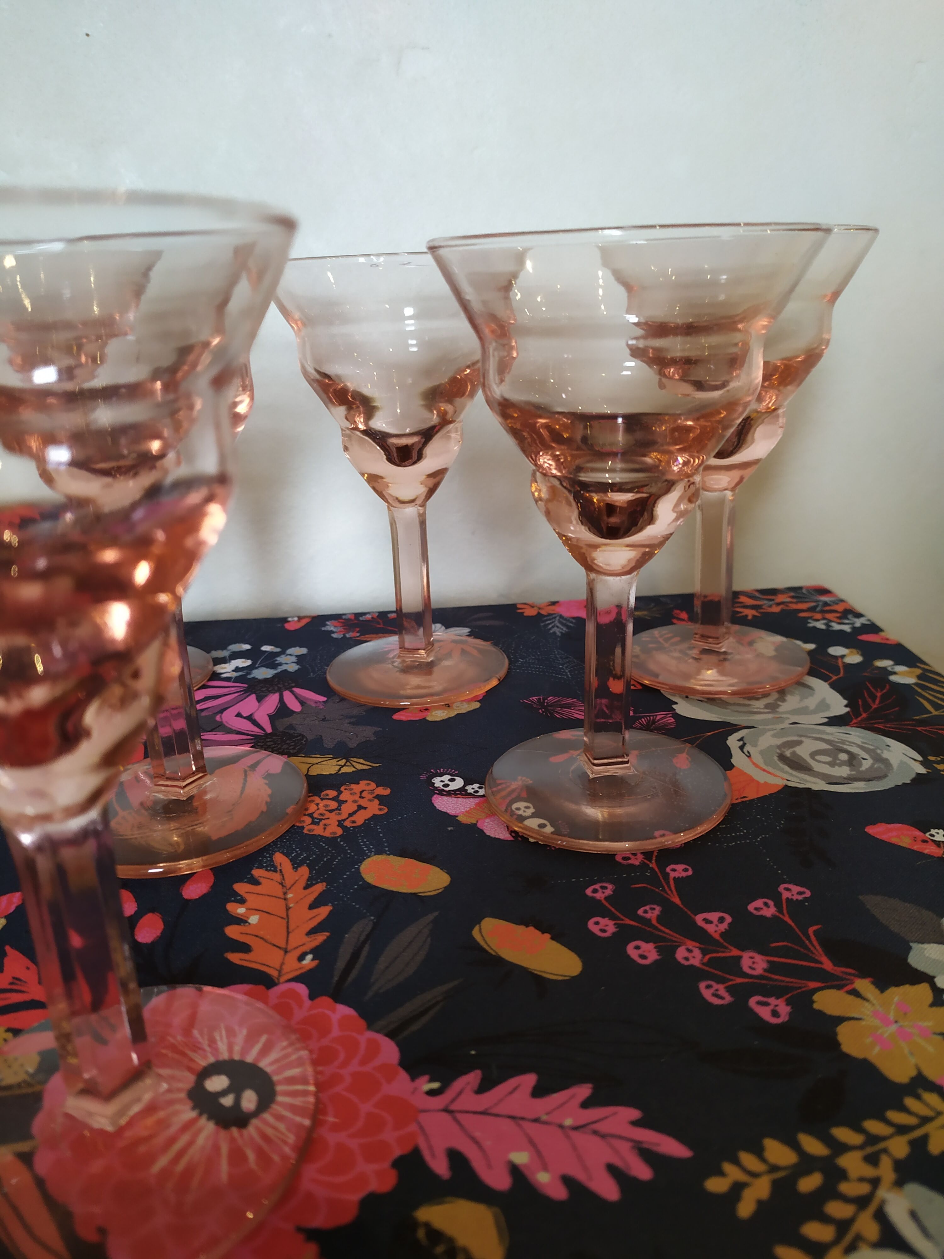 Art Deco aperitif glasses