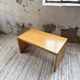 Coffee table in Perriand style, Les Arcs 1800.