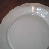 4 Old plates. Flowers. 19th