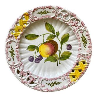 Assiette decorative fruits