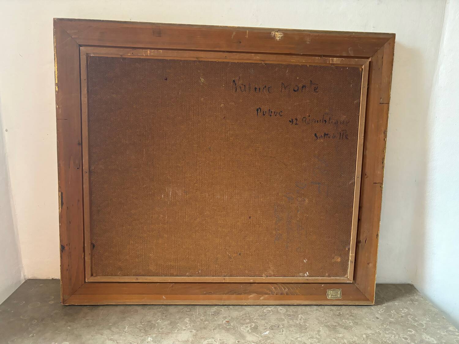 Signed still life from the 20th century