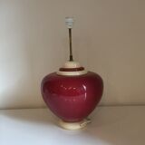 Ceramic table lamp, François Châtain France 1980s