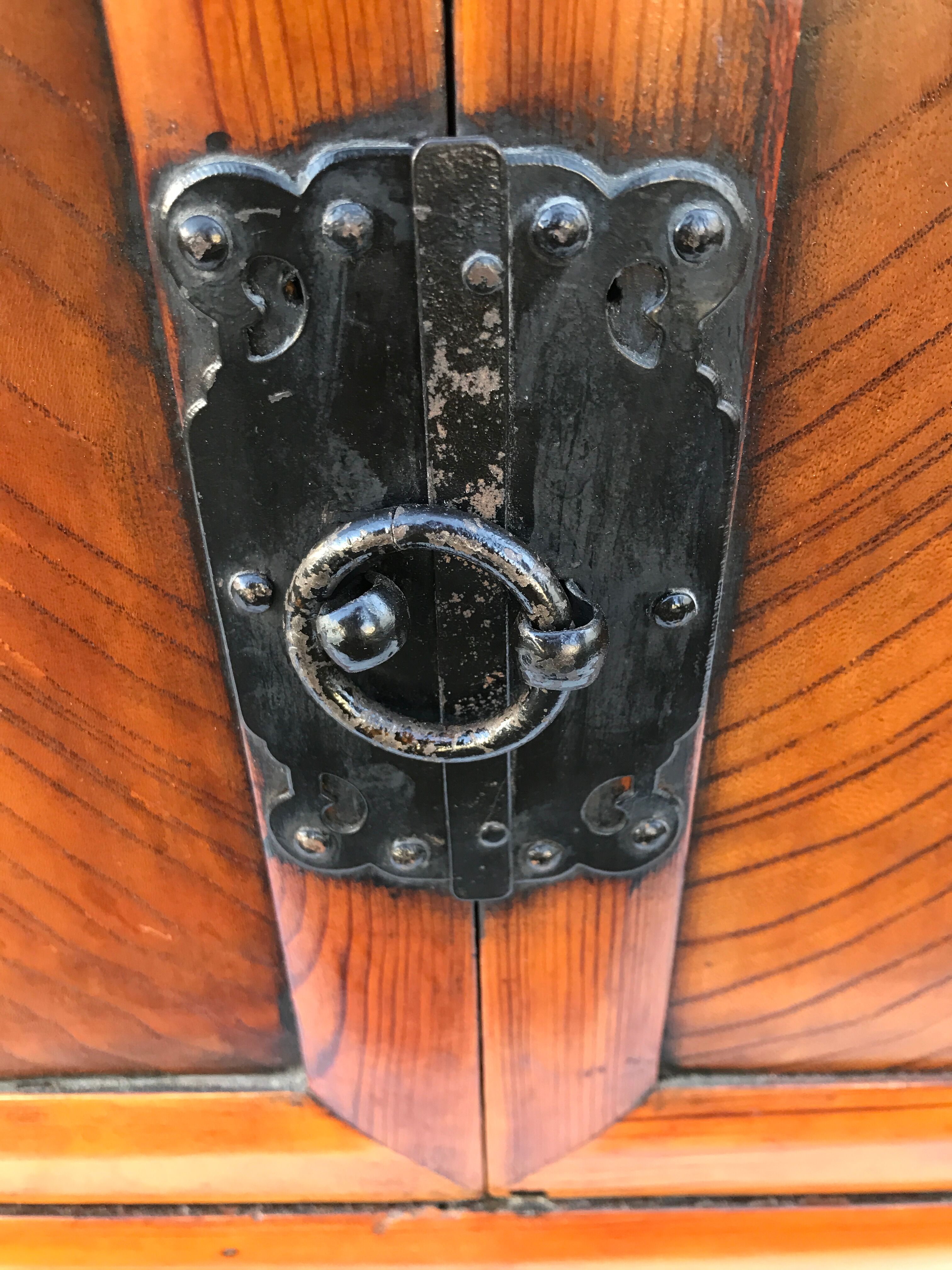 Armoire cuisine chinois japonais milieu à la fin du XIXe siècle