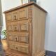 Oak and pine chest of drawers, 1950s.