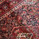 Handmade antique Persian Kashan rug 4.1' x 6.2' (125cm x 189cm) 1910s