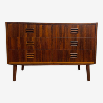 Commode basse scandinave vintage en palissandre, années 60