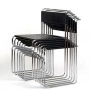 Set of 6 vintage Libellula chairs by Giovanni Carini for Planula