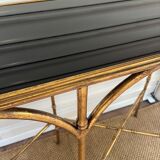 Console 90s - Metal and glass