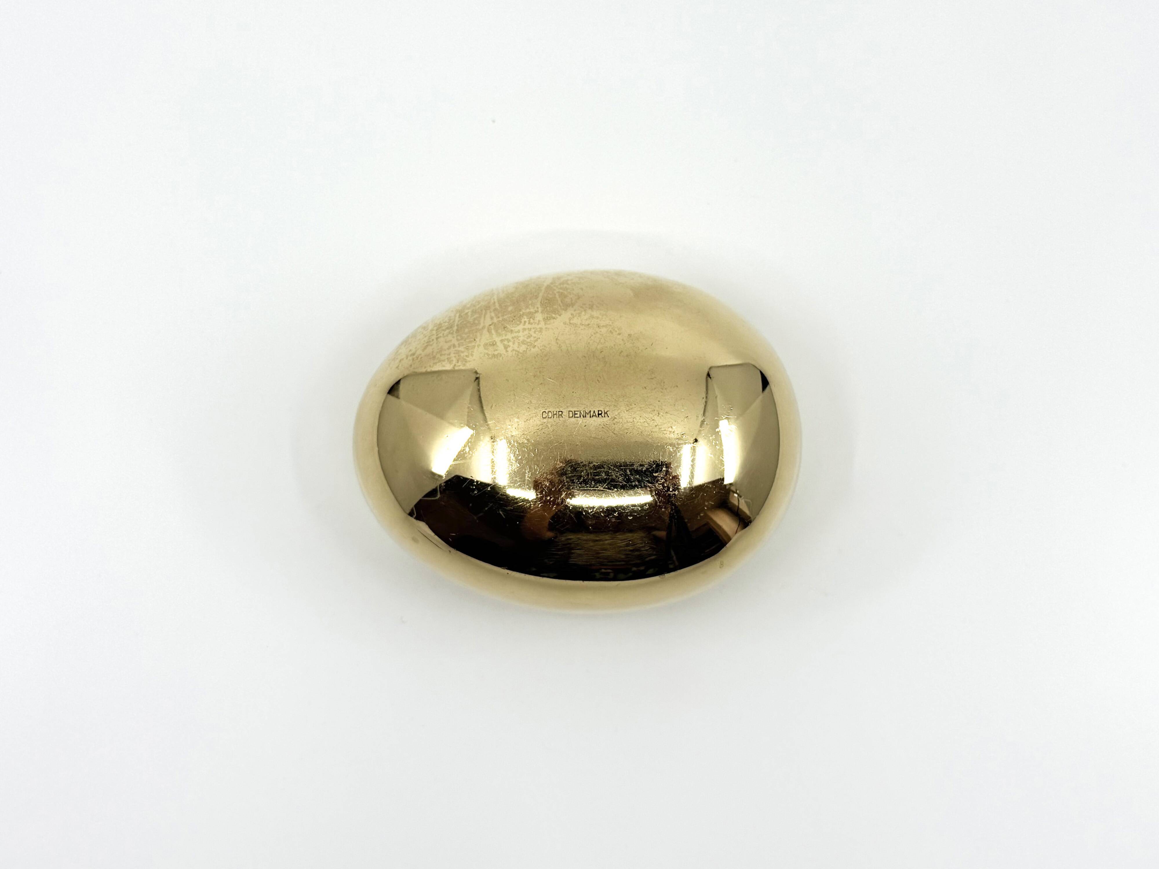 Modernist ashtray • Hans Bunde for Carl Cohr • Denmark 50s