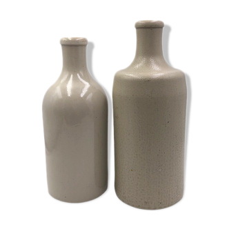 Old sandstone bottles