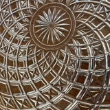 Large pressed glass plate