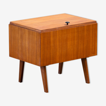 Meuble scandinave range vinyle 1960