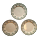 3 dessert plates salins
