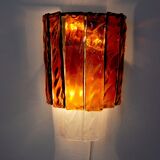 Sconce Poliarte by Albano Poli, 1970, Murano Italy