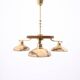 Mid-20th century Art Deco chandelier, Poland.