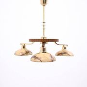 Mid-20th century Art Deco chandelier, Poland.