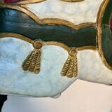 Wooden carousel horse
