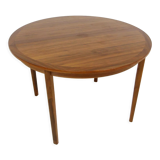 Scandinavian walnut dining table, Sweden, 1960