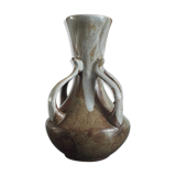 Vase en grès flammé anonyme Art Nouveau vers 1900-1910