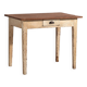 Antique white solid wood table (c.1920) #8