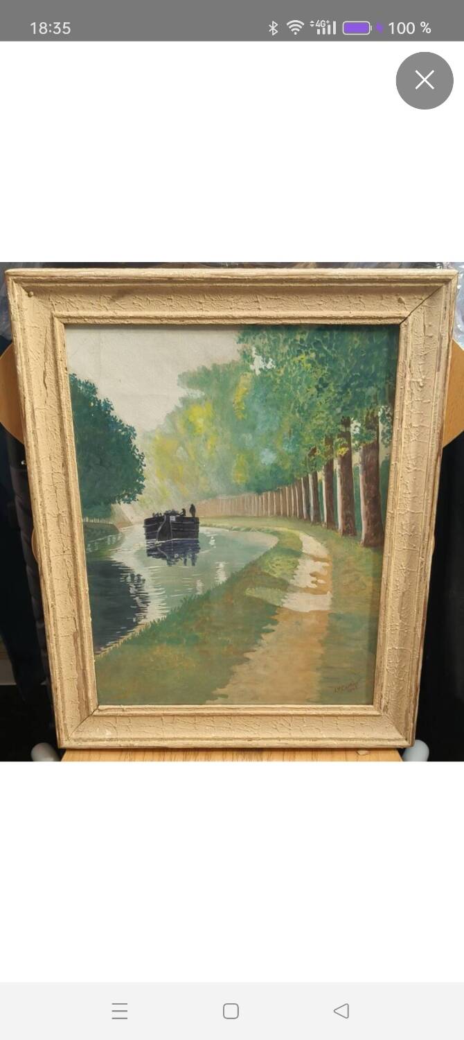 oil painting table