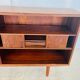 Vintage Danish mid-century retro rosewood bookcase 1960s