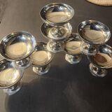 8 stainless steel ice cream cups