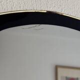 Vintage 1960 asymmetrical mirror - 69 x 35 cm