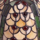 Stained glass lampshade