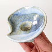 Pair of ceramic candle holders, West German, Till Sudeck, 1960s.
