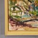 Urban landscape Edinburgh – Oil painting by Alexander Michael, 1977