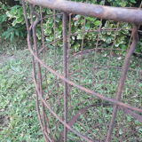 Basket basket h58 d59cm industrial iron