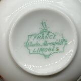 Service ancien en porcelaine Charles Ahrenfeldt, fleurs / floral / dorures