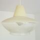 Suspension vintage en verre vers 1960