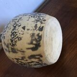 Vintage ceramic pitcher parietal art