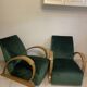 Art Deco armchairs