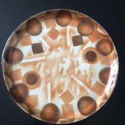 dish in faience art deco ditmar urbach