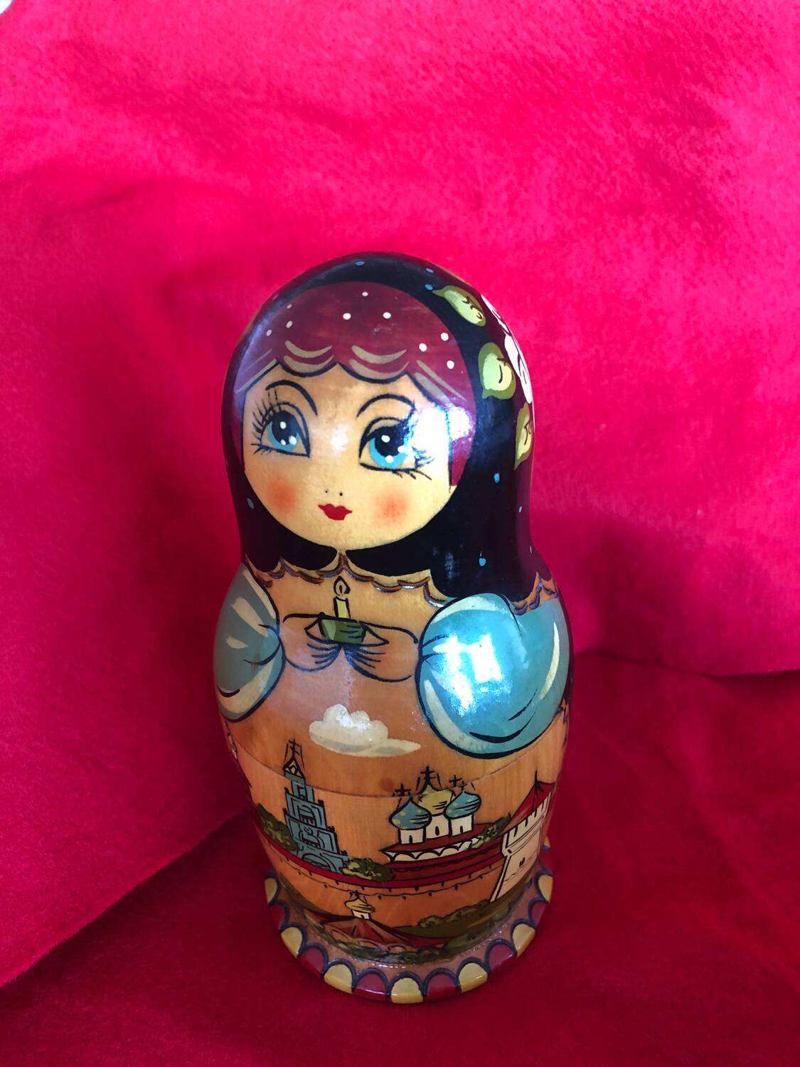Old Russian nesting dolls