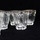 9 vintage french aperitif glasses
