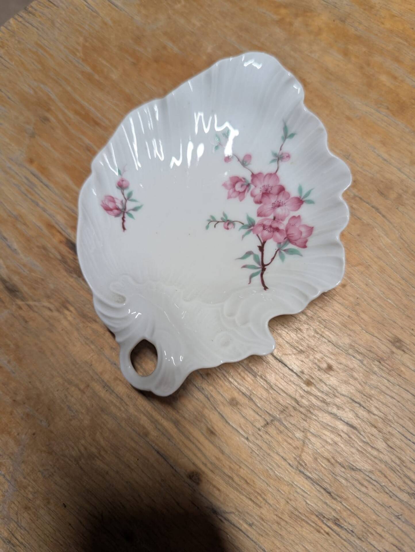Empty pocket dish porcelain Royal Tettau