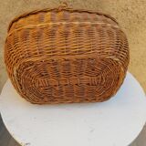 Vintage wicker basket
