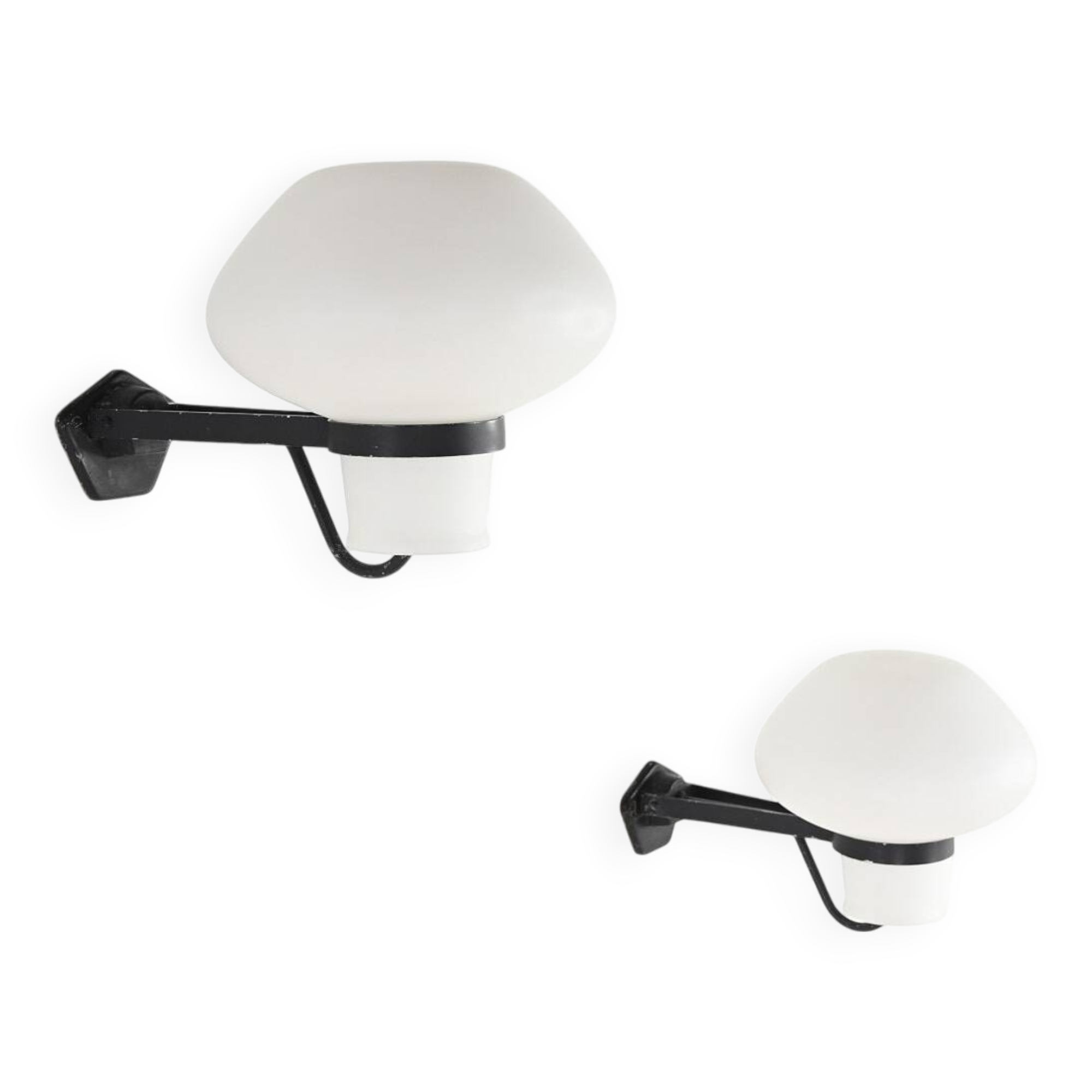 Erik Gunnar Asplund, "ga9" Wall Sconces for Asea, Sweden, c. 1940