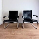 Pair of Thonet B35 armchairs - Marcel Breuer Bauhaus edition - vintage