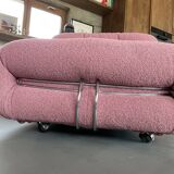 Armchair Soriana Afra and Tobia Scarpa 60s Cassina