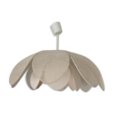 Vintage flower hanging lamp year 70