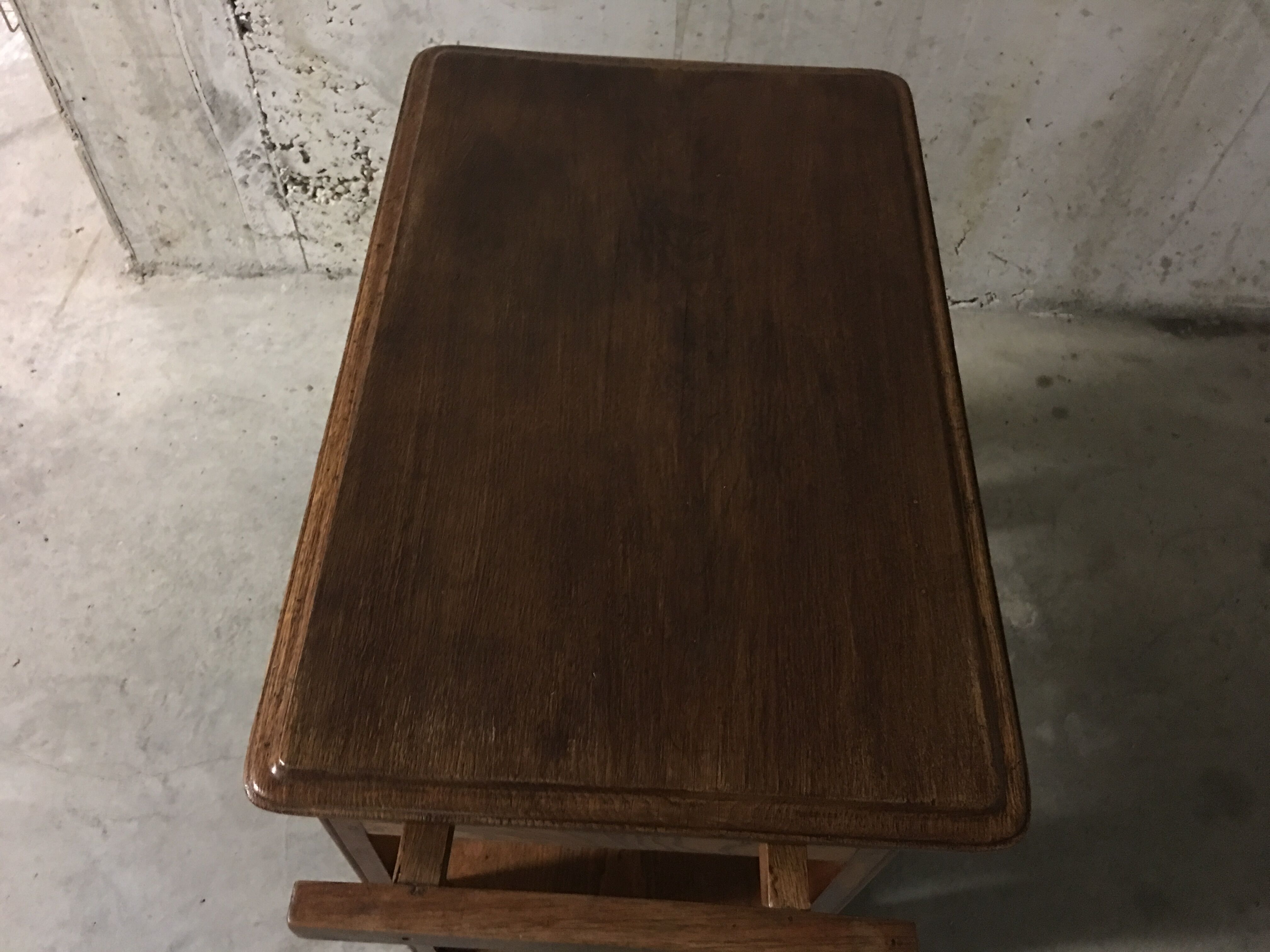 Wooden table rustic