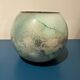 Vase boule en verre laqué Jean-Noel Bouillet