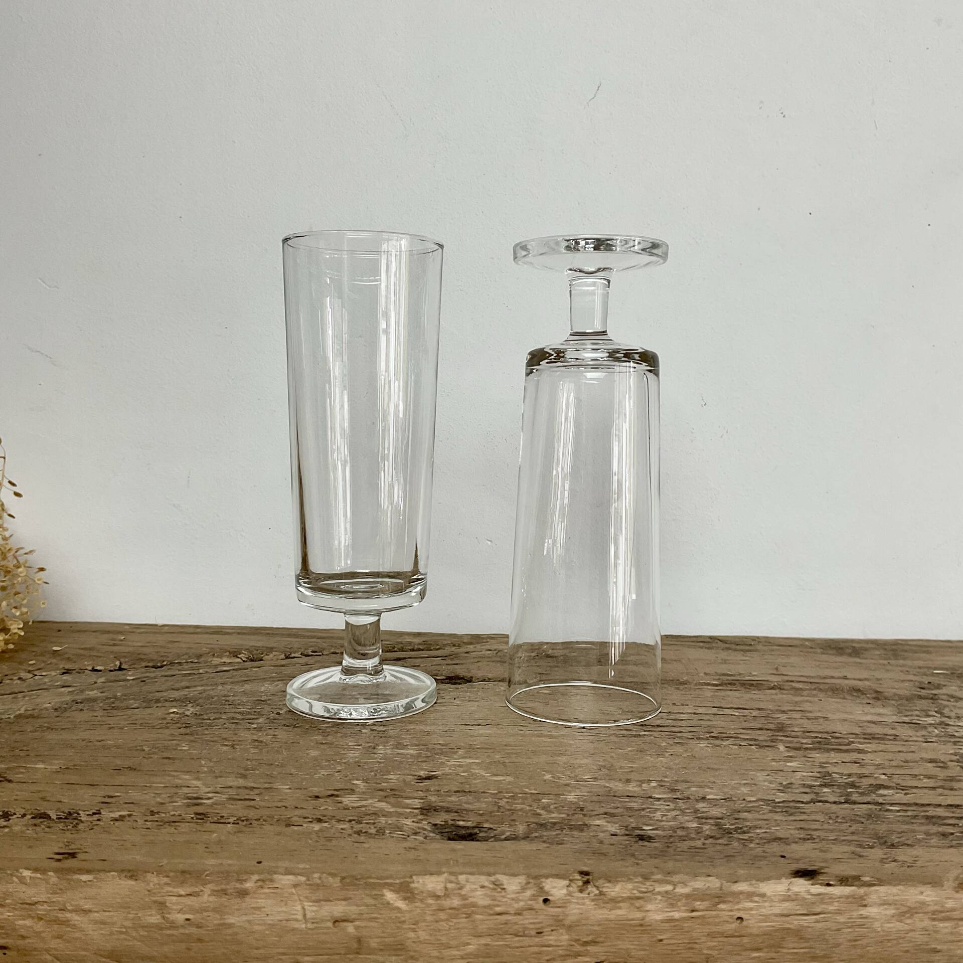 6 vintage Luminarc "Sweden" flutes